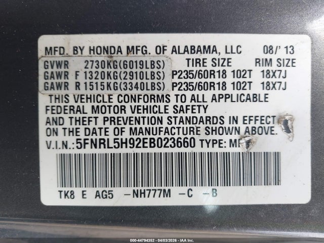 Honda Odyssey