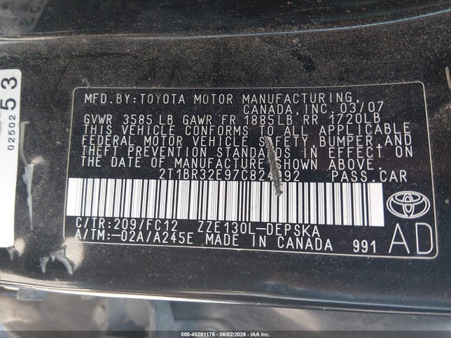 Toyota Corolla S