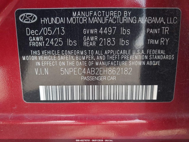 Hyundai SONATA Se 2.0t