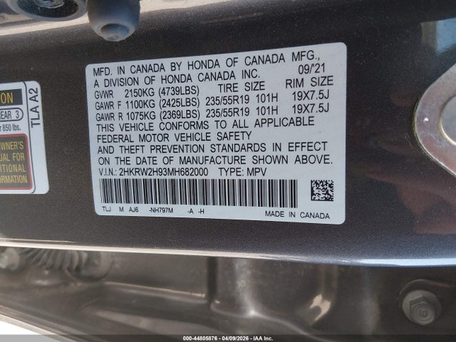 Honda CR-V Awd Touring