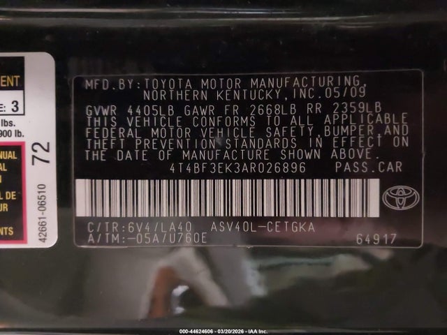 Toyota Camry Xle