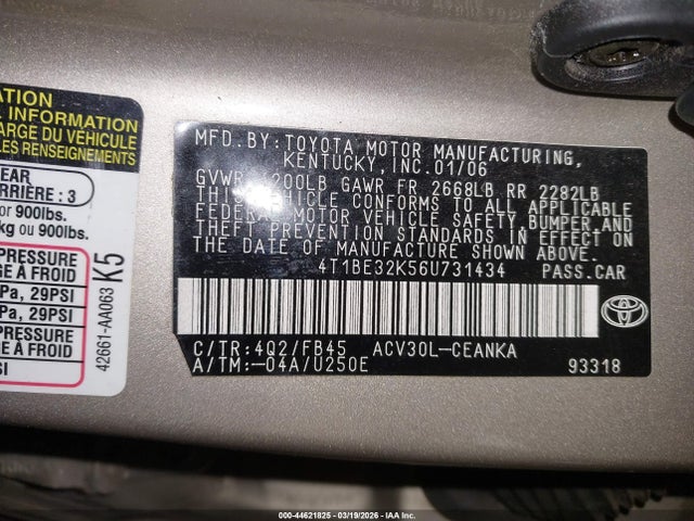 Toyota Camry Std