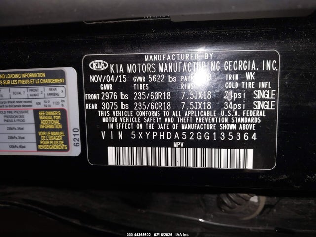 Kia Sorento 3.3l Ex
