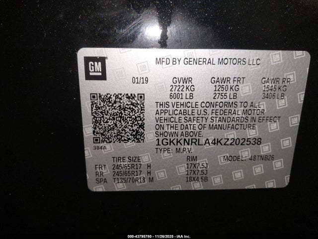 GMC Acadia Sle-1