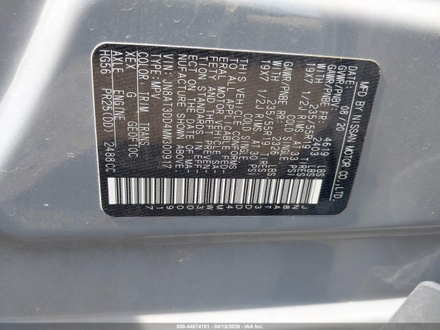 Nissan Rogue Platinum Intelligent Awd