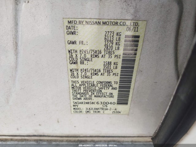 Nissan Pathfinder S
