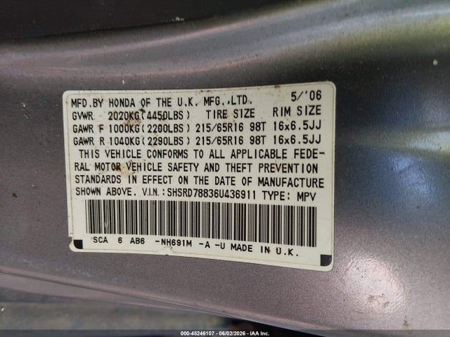 Honda CR-V Ex