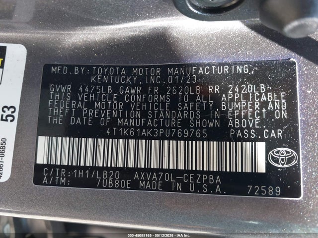 Toyota Camry Xse