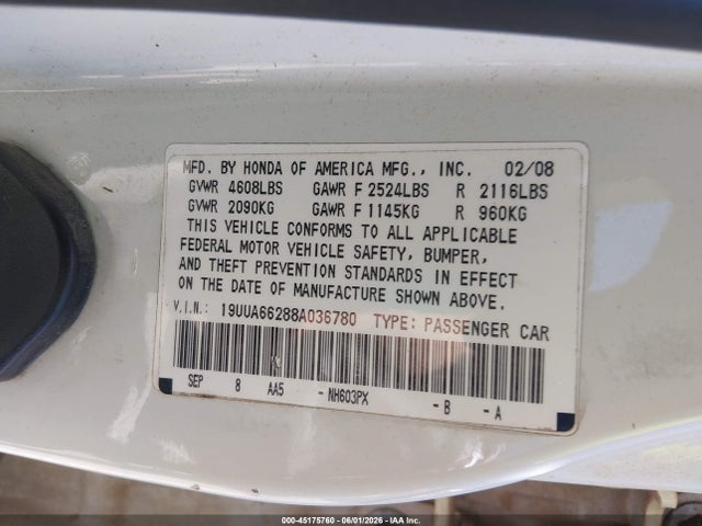 Acura TL 3.2