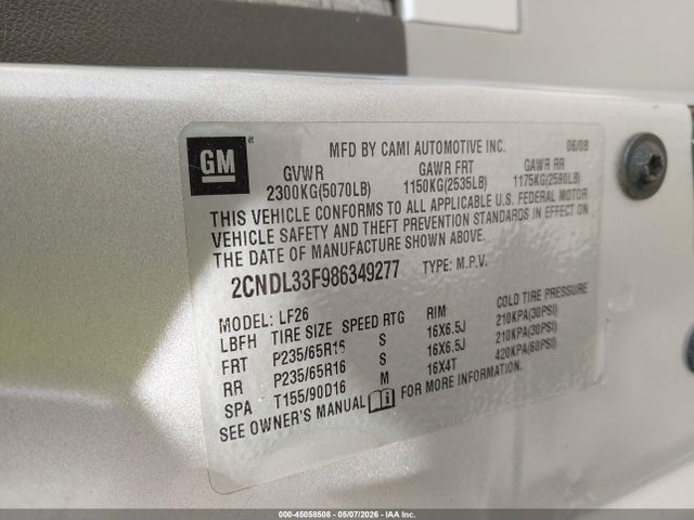 Chevrolet Equinox Lt