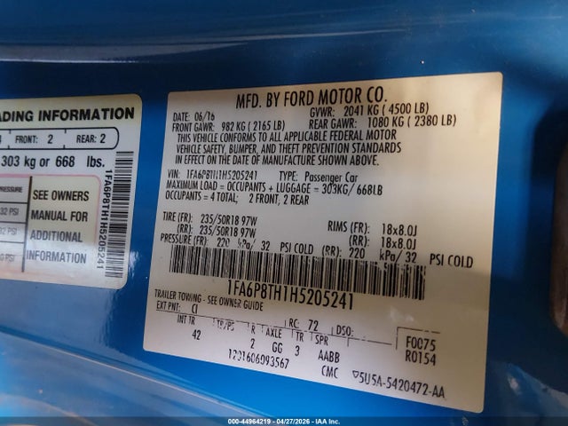 Ford Mustang Ecoboost