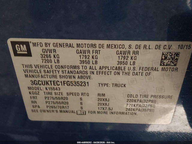 Chevrolet Silverado 1500 High Country