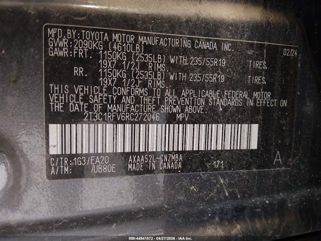 Toyota RAV4 Xle Premium
