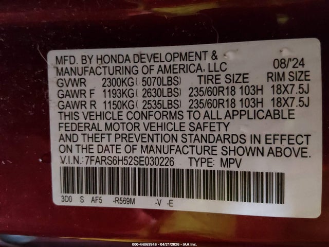 Honda CR-V Hybrid Sport