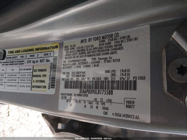 Ford Fusion Titanium