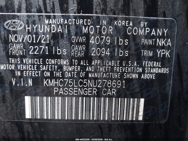 Hyundai Ioniq Se