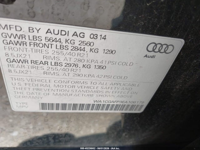 Audi Sq 3.0t Premium Plus