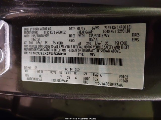 Ford Escape Titanium