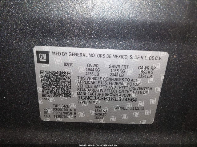 Chevrolet Trax Ls