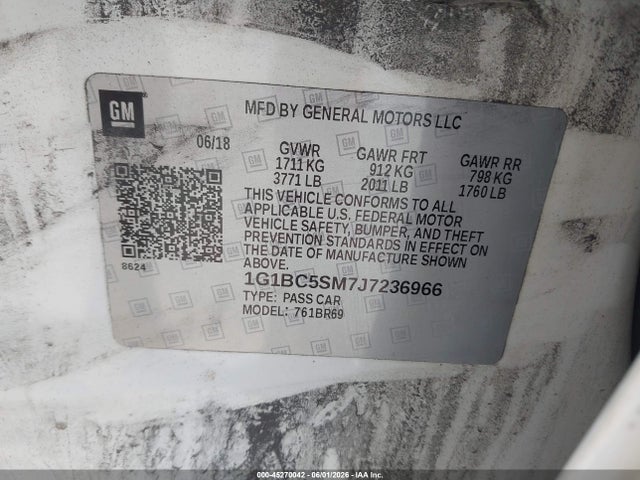 Chevrolet Cruze Ls Auto