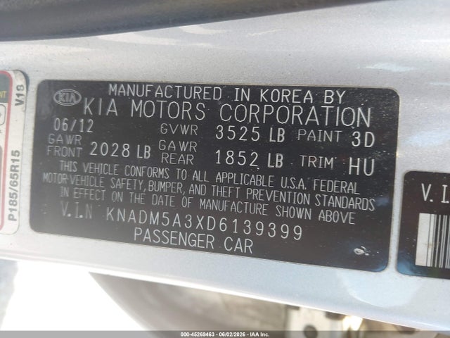 Kia Rio Lx