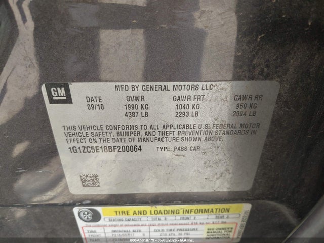 Chevrolet Malibu 1lt