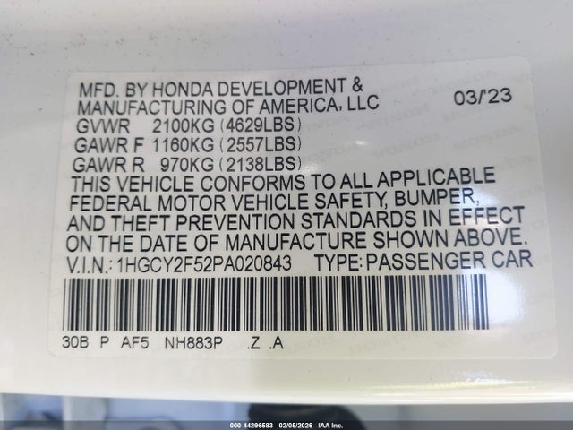 Honda Accord Sport