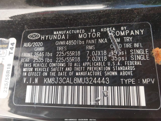 Hyundai TUCSON Sel