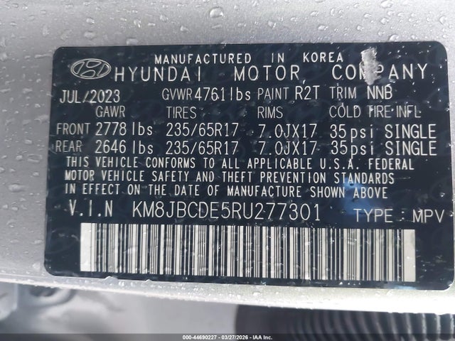 Hyundai TUCSON Sel