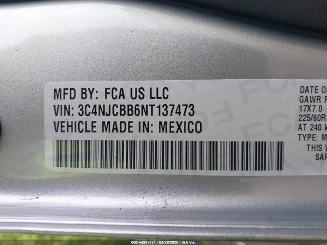 Jeep Compass Latitude Fwd