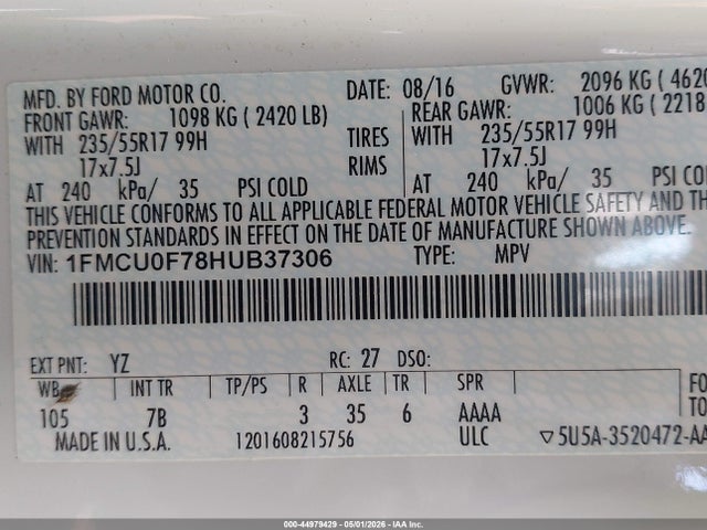 Ford Escape S