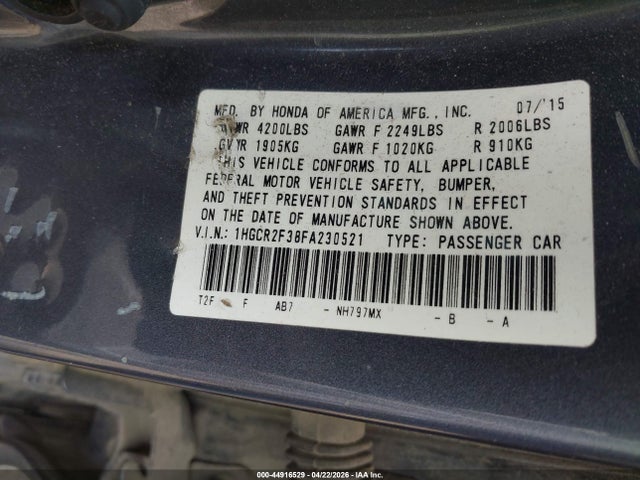 Honda Accord Lx