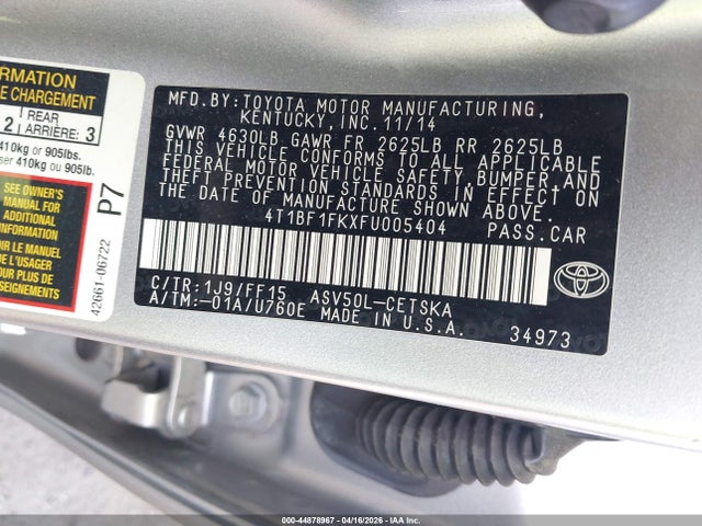 Toyota Camry Se