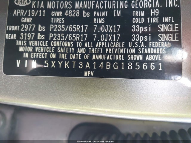 Kia Sorento Lx