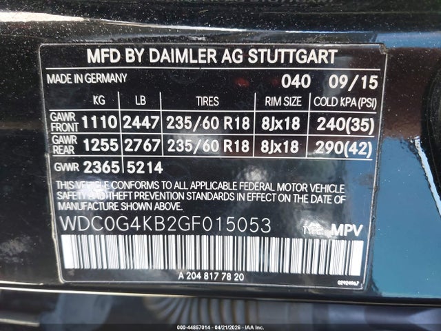 Mercedes-Benz GLC 4matic