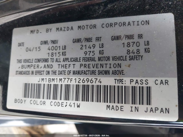 Mazda Mazda3 I Grand Touring