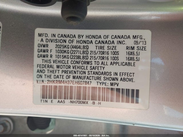 Honda CR-V Lx