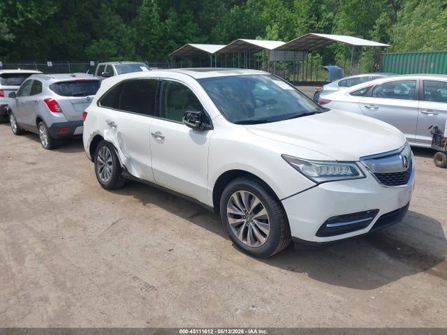 Salvage Acura MDX Image