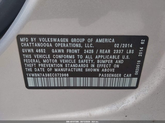 Volkswagen Passat 2.0l Tdi Se