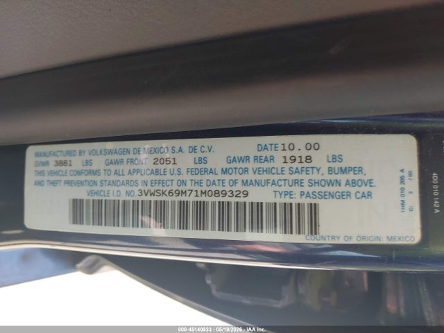 Volkswagen Jetta Gls