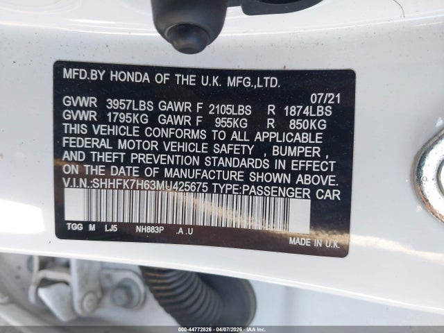 Honda Civic Ex