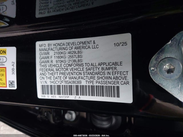 Honda Accord Sport-l