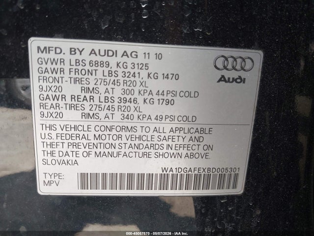 Audi Q7 3.0t S Line Prestige