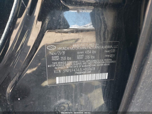 Hyundai SONATA Sel