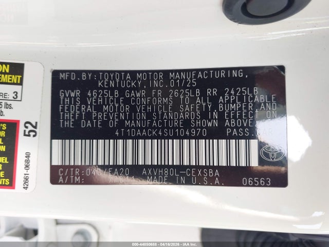 Toyota Camry Se
