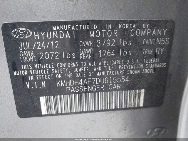 Hyundai ELANTRA Limited