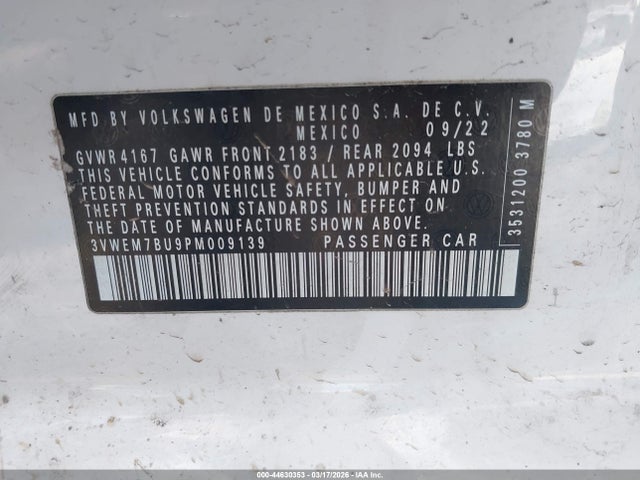 Volkswagen Jetta 1.5t Se