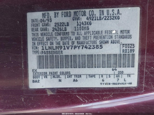 Lincoln Mark VIII