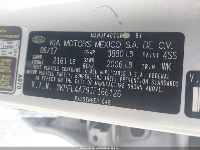 Kia Forte Lx