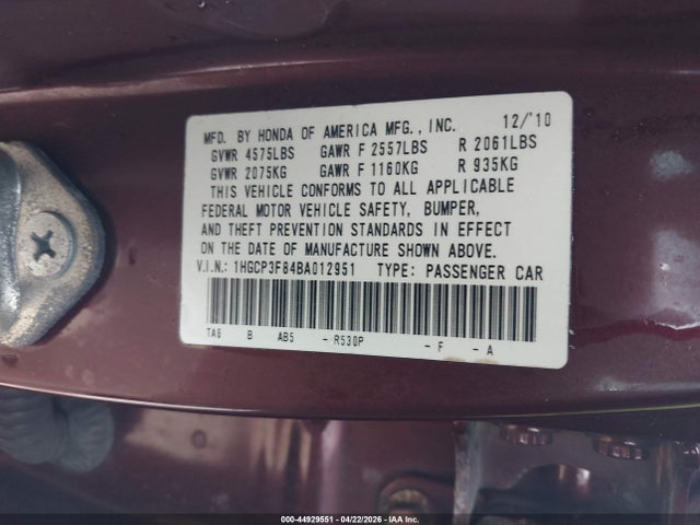 Honda Accord 3.5 Ex-l